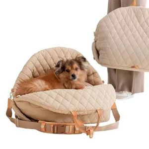 3‑in‑1 Dog Car Booster Seat for Small Dogs