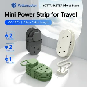Pocket Power Strip Extension Cord