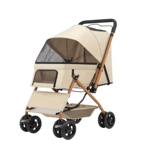 Premium Pet Stroller With Large Space