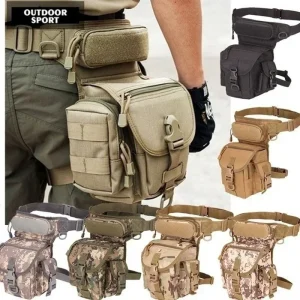 Men Waist Fanny Pack Leg Bag